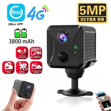 Камера мини маленькая 4G,с сим картой,аккумуляторная UBox R9