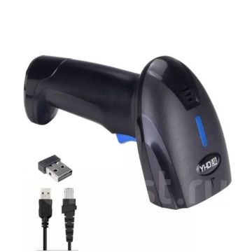 Cканер штрихкода беспроводной,проводной 2D,1D YHDAA YHD-1100DW,usb