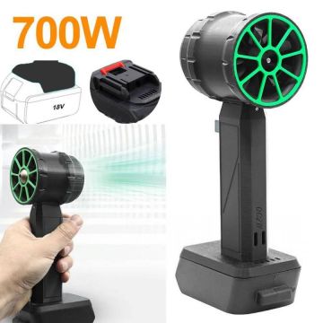 Воздуходувка аккумуляторная турбовентилятор,дуйка 18v,700w