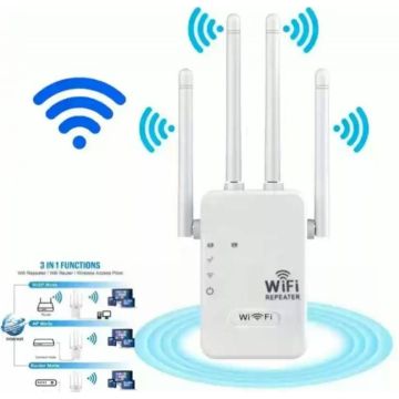 Усилитель сигнала зоны покрытия Wi-Fi Ретранслятор 2,4 GHz. Репитер