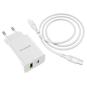 Сетевое зарядное устройство BOROFONE BN10.USB TYPE-C 65W,3 A