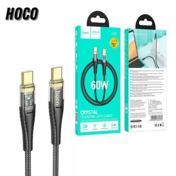 Зарядный кабель USB Type-C -Type-C Hoco U121 60W 1м зарядка,провод