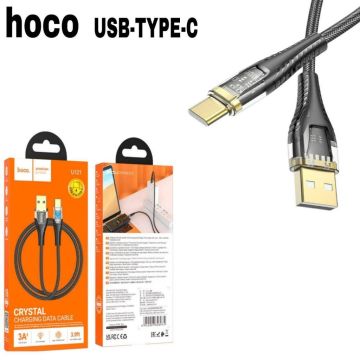 Зарядный кабель USB на TYPE-C HOCO U121 Gold standard провод