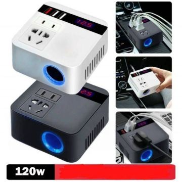 Инвертор преобразователь напряжения с 12v-220v автомобильный