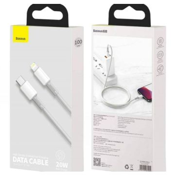 Зарядный кабель Baseus High Density Type-C- Lightning 20W 2M.
