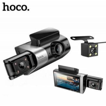 Видеорегистратор автомобильный Hoco Di64 3 Камеры