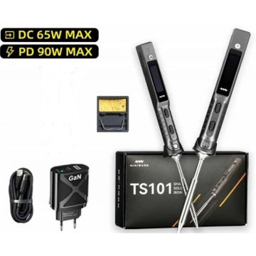Паяльник электрический с регулировкой температуры TS-101 90W
