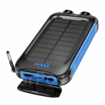 Внешний аккумулятор 8000мАч с солнечной панелью HOCO DB51 повербанк