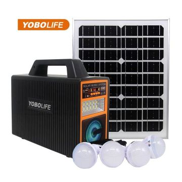 Портативная солнечная система станция YOBOLIFE LM 9020 60W генератор