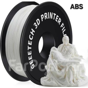 Пластик для 3D принтера Geeetech ABS 1,75. 1кг. Белый