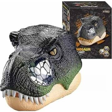 Маска динозавр. Тиранозавр. Dinosaurs Helmet