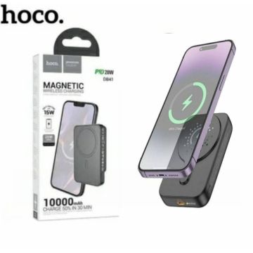 Аккумулятор внешний Power Bank Hoco DB41 Magnetic 10.000mAh Гарантия