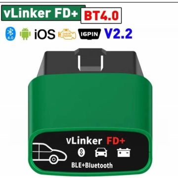 Автосканер.Сканер диагностический Vgate Vlinker FD BT4.0, V2.2