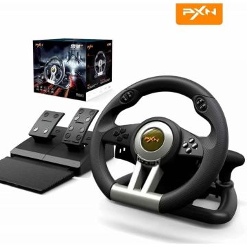 Игровой руль PXN V3 Pro для ПК, PS3,PS4,XBOX One,NS