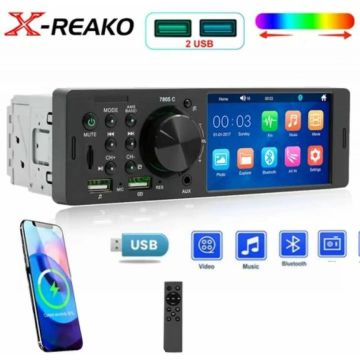 Автомагнитола,магнитола 1Din экран 4.1 remix