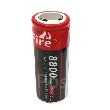 Аккумуляторная батарея, аккумулятор 3.7V Большая ёмкость 8800mAh.26650