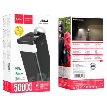 Портативный аккумулятор “J86A Powermaster” 22.5W 50000mAh