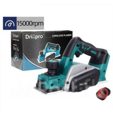 Рубанок аккумуляторный,электрический строгальный Drillpro Makota 18v